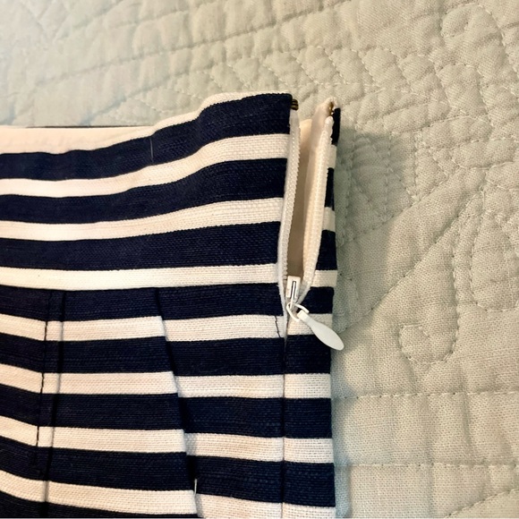 JCrew Factory - Navy/White Striped Shorts - Picture 2 of 5